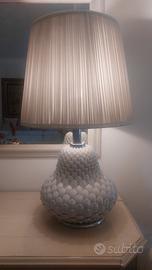 lampada con paralume 