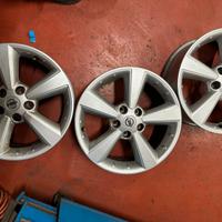 CERCHI USATI RAGGIO 17 POLLICI NISSAN Qashqai J10