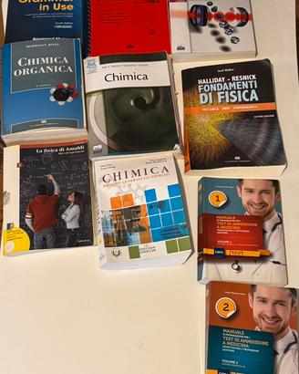 Libri universita fisica e chimica