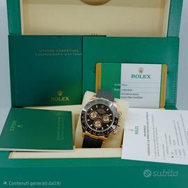 ROLEX DAYTONA 116515LN GAR ITALIA 2019 PARI NUOVO 