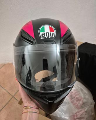 Casco moto agv K1 S taglia MS usato 2 volte