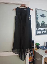 Vestito nero elegante nuovo Camomilla taglia 42