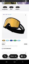Maschera sci Sun God  8ko
