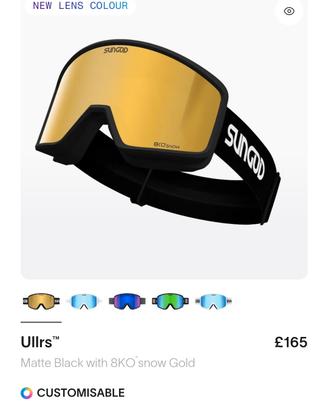 Maschera sci Sun God  8ko