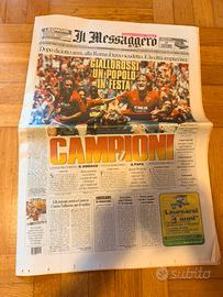 Il messaggero Roma Campione d’Italia