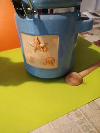 Vaso in ceramica chiusura ermetica