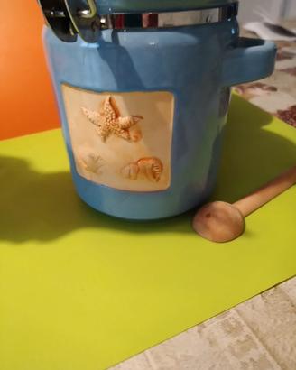 Vaso in ceramica chiusura ermetica