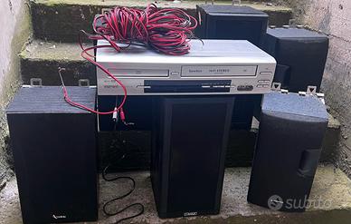 impianto audio vintage