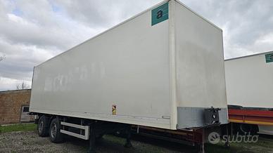 Semirimorchio furgone con sponda 2 assi Rolfo