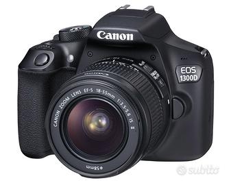 canon 1300d (entry level) 