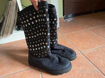 Stivaletti con pelliccia