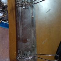 vecchio attaccapanni a due posti