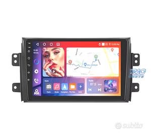 RADIO GPS 9'' ANDROID 13 SUZUKI SX4 06-09 2 DIN 4G
