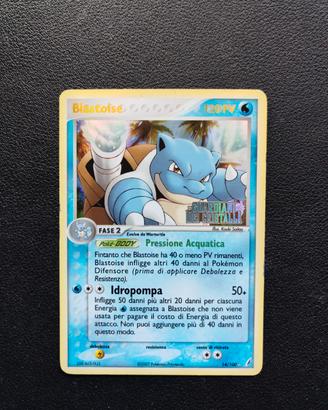 Blastoise Guardiani dei Cristalli Stamped Pokemon 