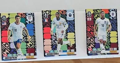 N.1 set da n.3 card Adrenalyn Mondiali Panini
