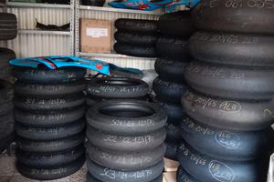 Gomme moto slick usate 