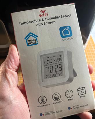 Orologio piu temperatura e umidita