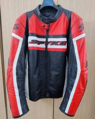 giacca da moto in pelle Spyke
