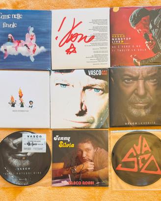 VASCO ROSSI LOTTO 45 GIRI “FAN CLUB”.