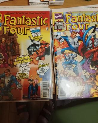 Marvel comics americani fantastici 4 quattro 