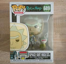 Funko Animation Rick and Morty Space Suit with Sna