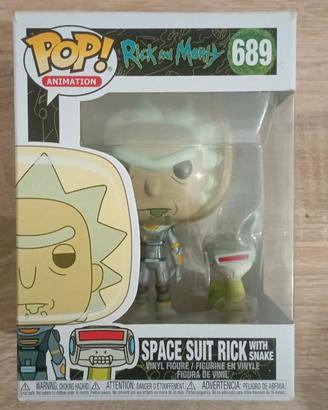 Funko Animation Rick and Morty Space Suit with Sna