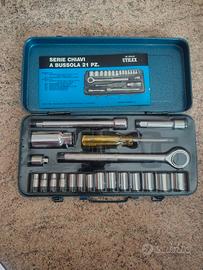 Set di chiavi a bussola Utilex da 21 pezz