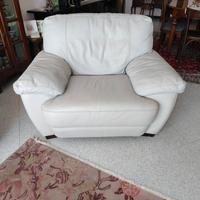 poltrona in pelle come nuova