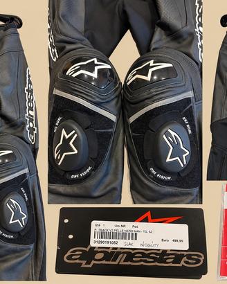 Pantaloni Alpinestars TRACK V2 PELLE NUOVI