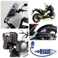 Honda Nc 700 scarico bauletto plexi ammortizzatore