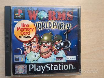 Worm World Party per PlayStation 1 