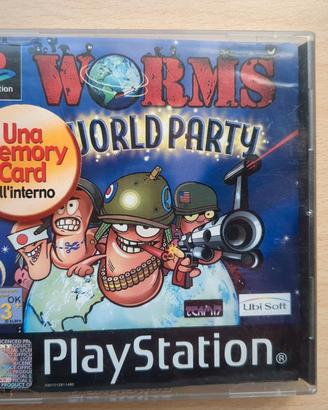 Worm World Party per PlayStation 1 
