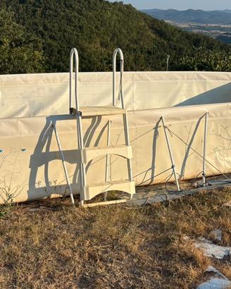 Piscina esterna 7mx3mx1m, prezzo trattabile