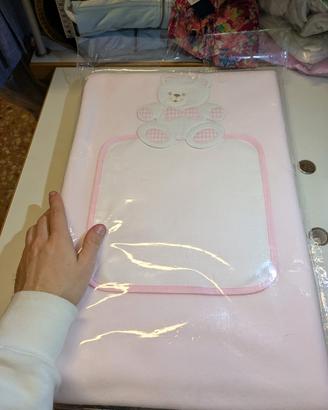 copertina in pile bimbo/neonato 