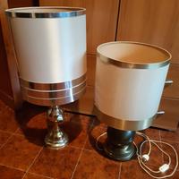 Coppia di lampada modello abat jour per casa