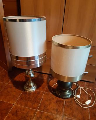 Coppia di lampada modello abat jour per casa
