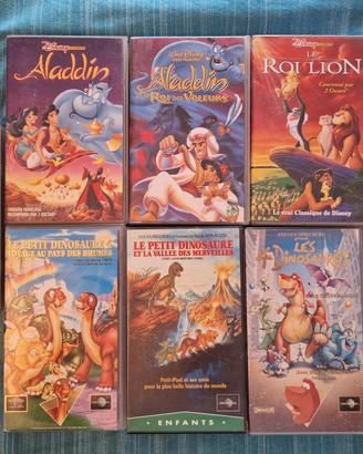 VHS cartoni animati in francese