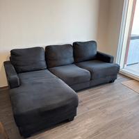 Divano 3 posti con penisola