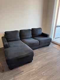 Divano 3 posti con penisola