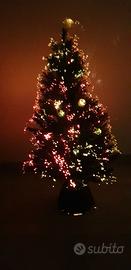 Albero di Natale a fibre ottiche