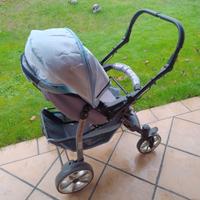 Carrozzina e seggiolino bici