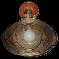 VECCHIA LAMPARA NAVALE 44 cm