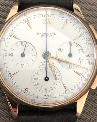 Universal Genève Chrono Oversize Rose Gold