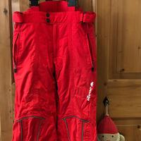 Tuta da sci Pantaloni Ellesse taglia M rosso