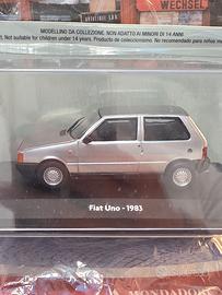 Modellino Fiat Uno 1983 collezione Auto Papà