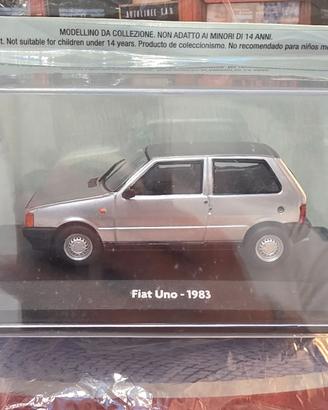 Modellino Fiat Uno 1983 collezione Auto Papà