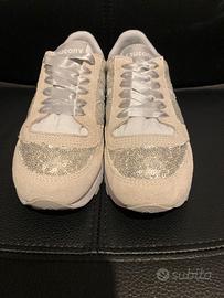 Saucony Jazz 2044-396 Bianco Paillettes Mis. 36
