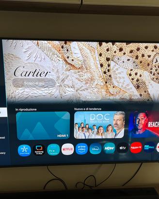Televisione smart samsung qled 4k 55 pollici