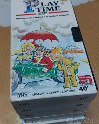 Corso Inglese VHS vintage