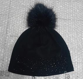Beretto di lana Pom Pom da Donna Nuovo 